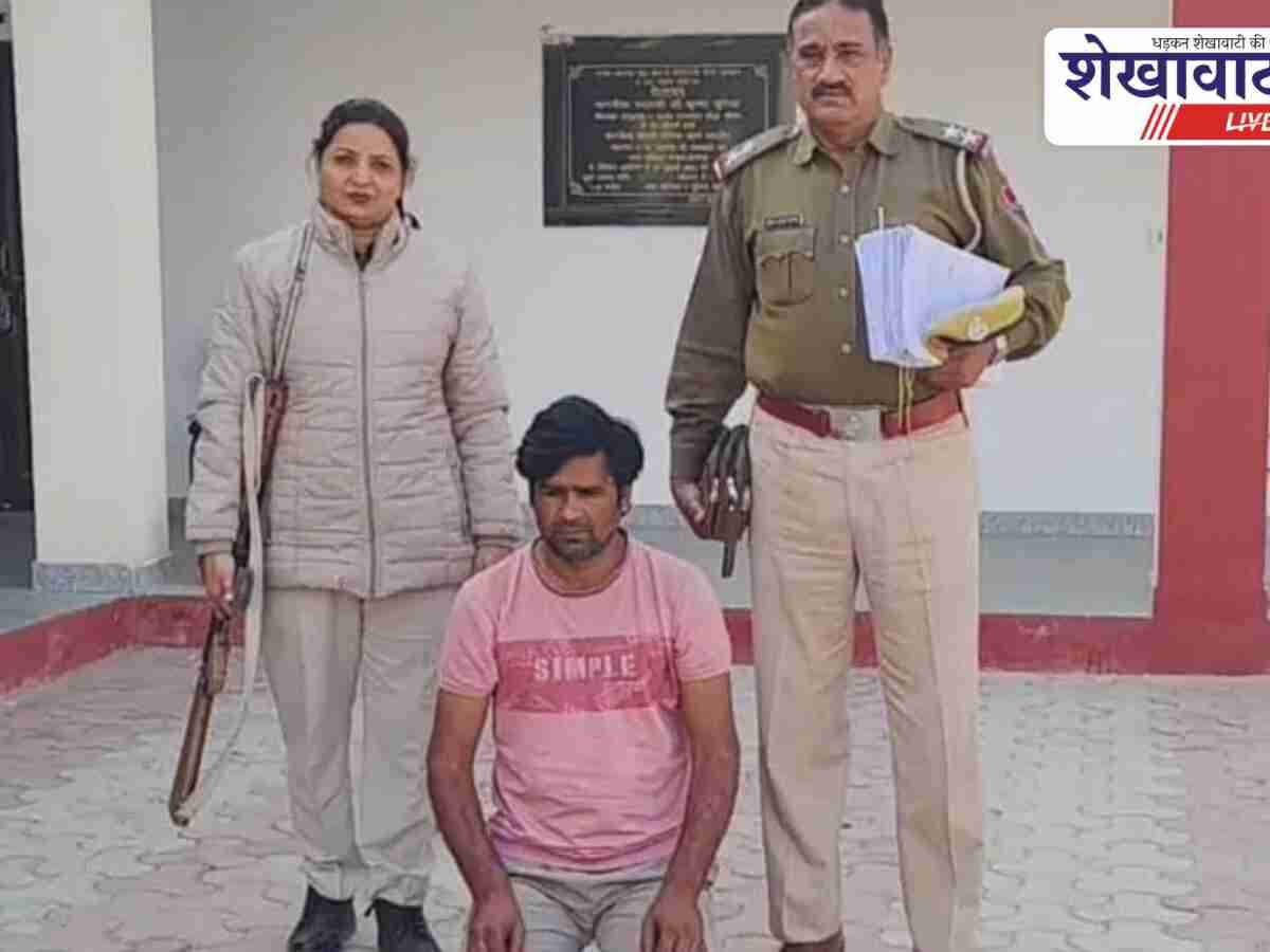 Churu News: सादुलपुर में डकैती का खुलासा: झुंझुनूं से आरोपी गिरफ्तार