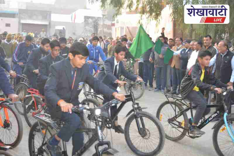 Run for Viksit Rajasthan event in Churu with officials