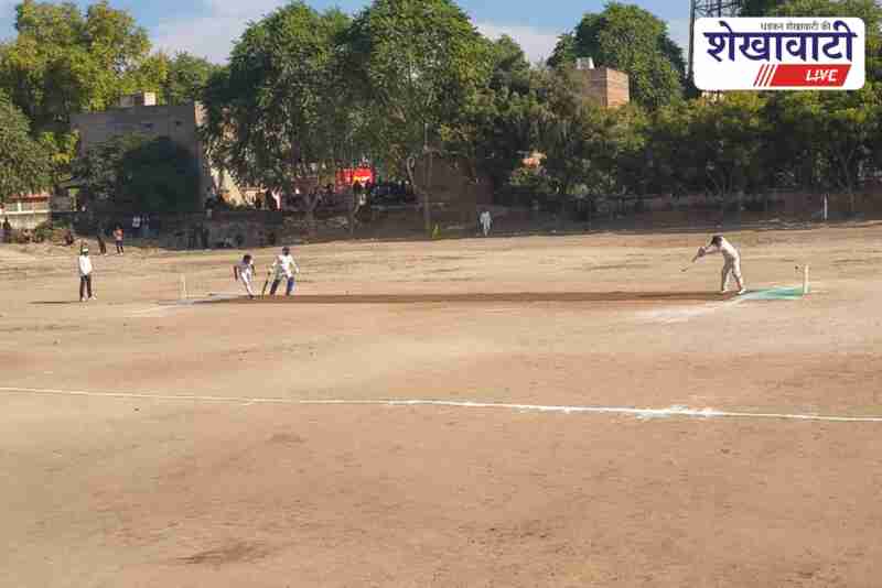 Ratangarh teams celebrate victory in Jalan Memorial Cricket Trophy