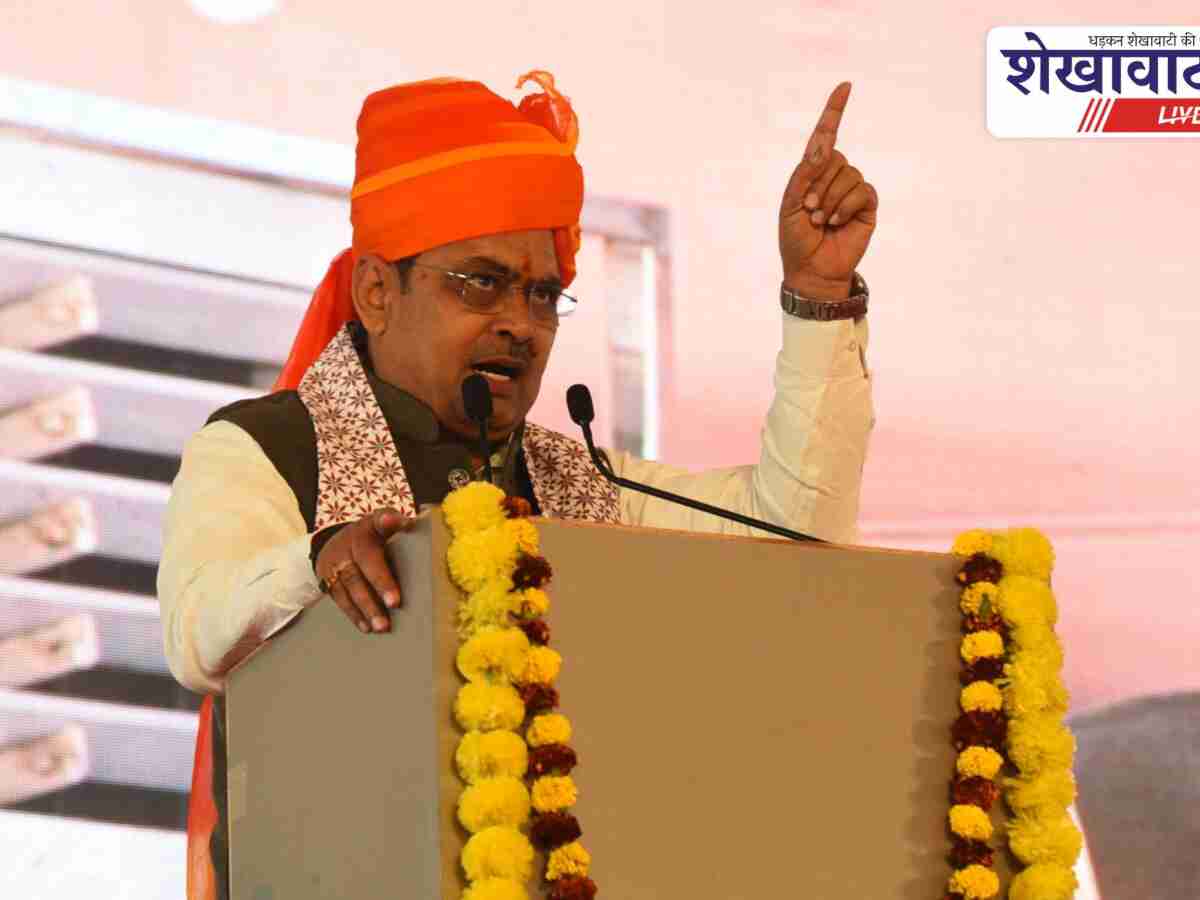 रामगढ़ शेखावाटी में सीएम भजनलाल शर्मा बोले: 2 साल में ऐतिहासिक विकास