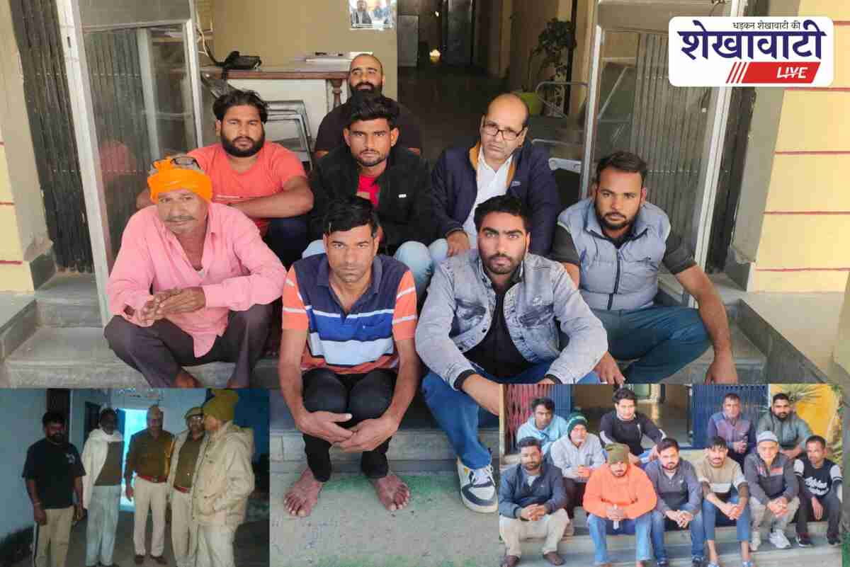 Jhunjhunu police arrest criminals during area domination campaign
