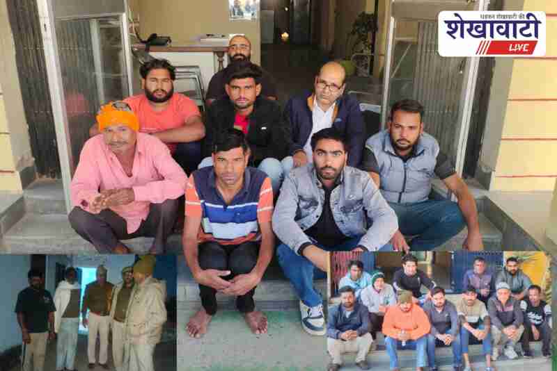 Jhunjhunu police arrest criminals during area domination campaign