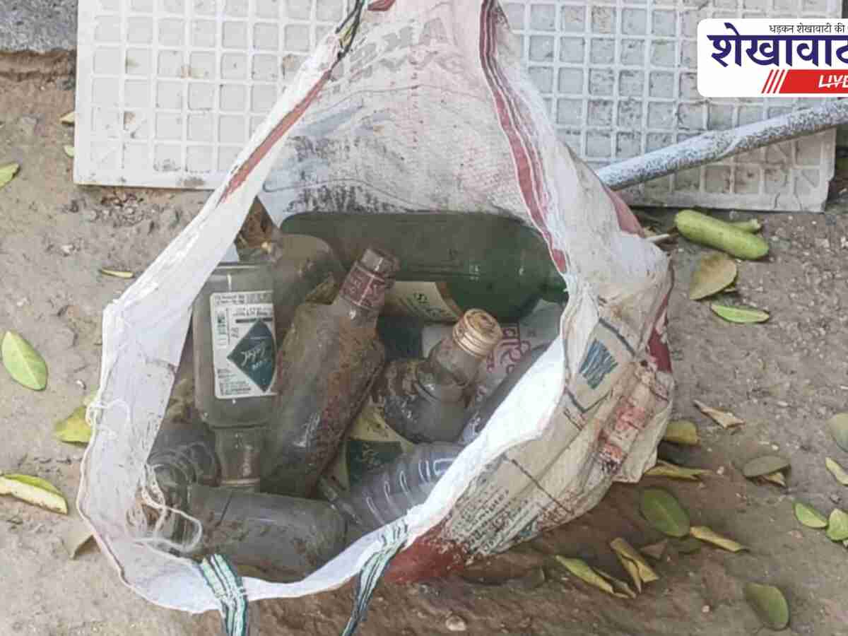 चिड़ावा: बाड़े में मांस-शराब फेंकने की घटना, आक्रोश