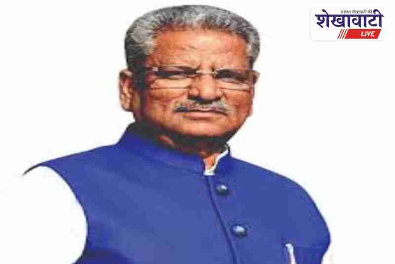 Sikkim Governor Omprakash Mathur visiting Salasar Balaji temple