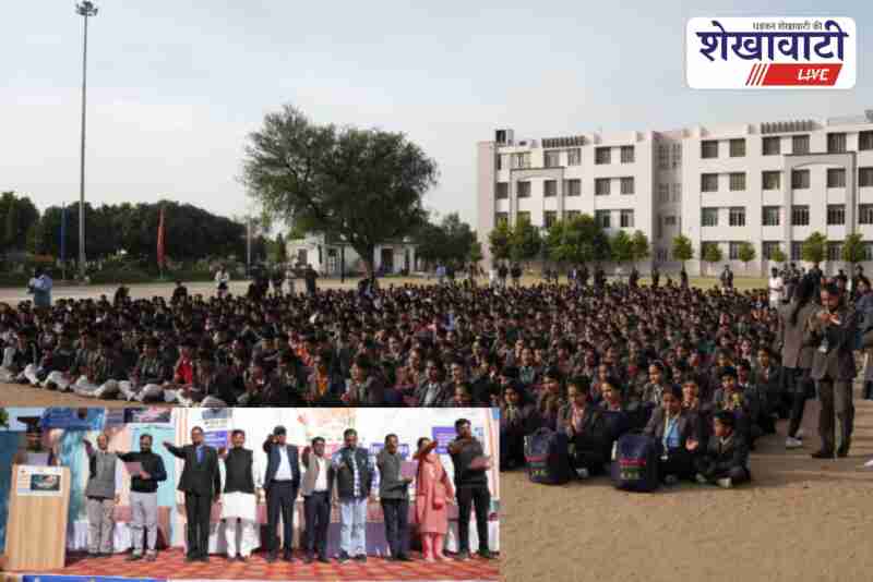 Sikar road safety awareness rath flagged off by district officials