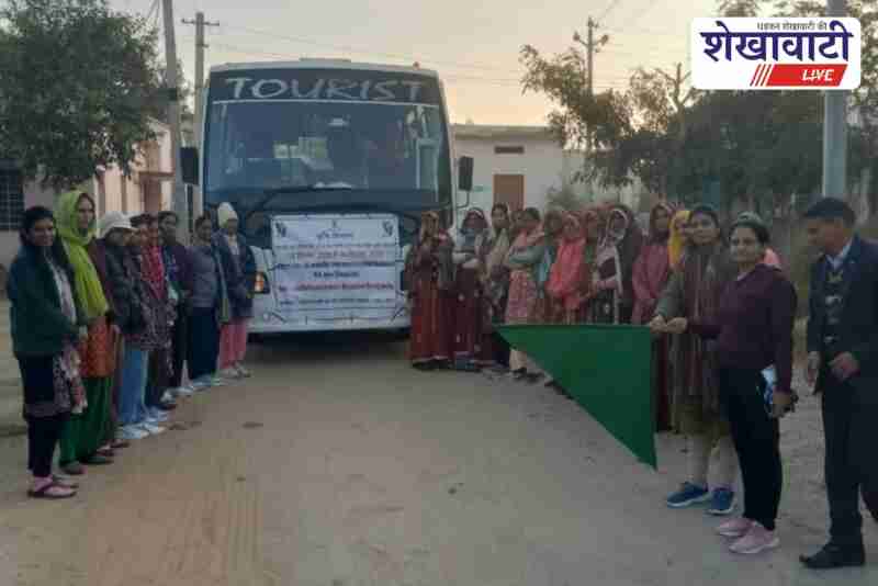 Sikar women farmers flagged off for horticulture training program