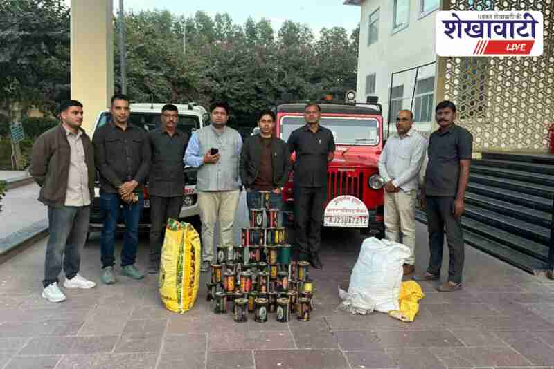 Municipal council action against Chinese manja in Sikar city