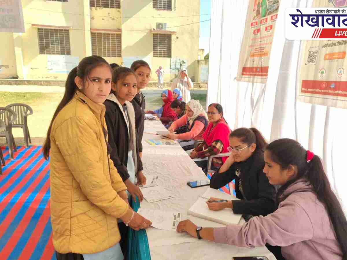 Sikar News:  CHC में RBSK शिविर, 130 बच्चों का उपचार