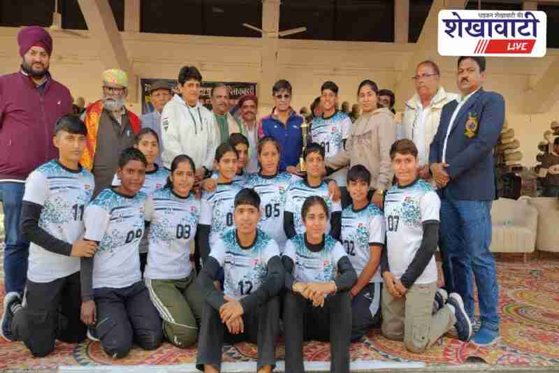 Churu women kabaddi team wins bronze in senior championship