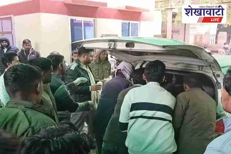 Jeep and bike collision near Bandhanau village Sardarshahar